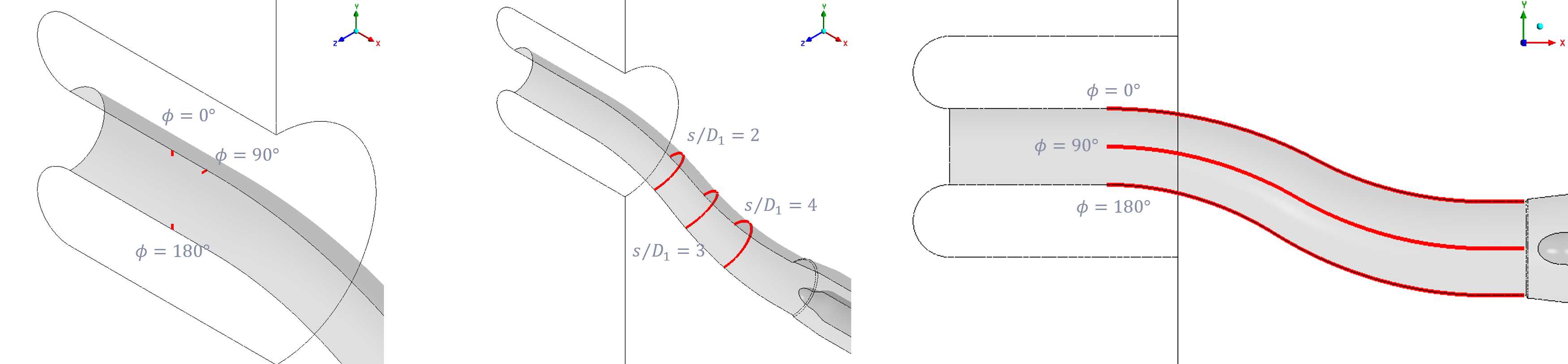 Pressure Tap Locations in S-Duct